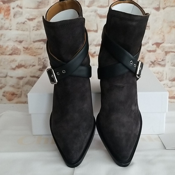 New Chloe 30mm Rylee Strap Bootie - Picture 6 of 10